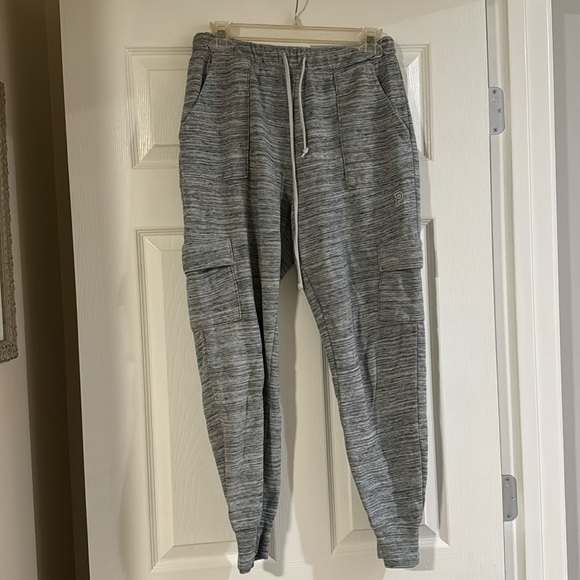 PINK Victoria's Secret Pants - Gray Marl Pink Sweatpants